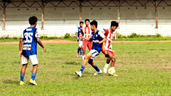 Soeratin Cup : Harimau Sumatera dan Esa Pratama Kerinci Kembali Bermain Imbang